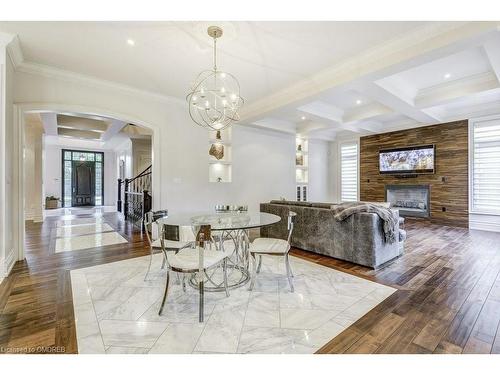 1035 Truman Avenue, Oakville, ON - Indoor With Fireplace