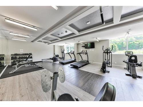 Gr36-1575 Lakeshore Road W, Mississauga, ON - Indoor Photo Showing Gym Room