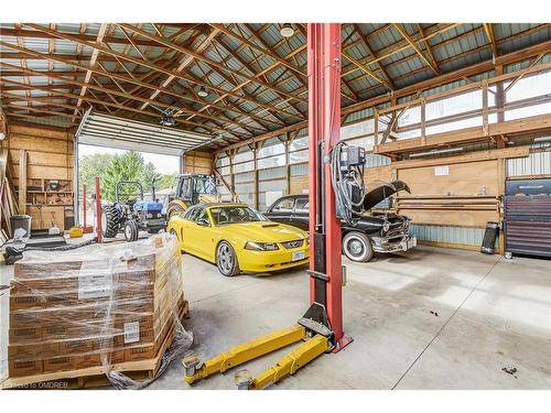 1602 Highway 6 N, Carlisle, ON - Indoor Photo Showing Garage