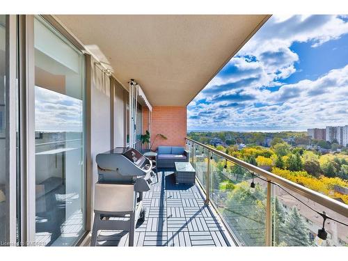 1103-1140 Parkwest Place, Mississauga, ON - Outdoor With Balcony With View With Exterior