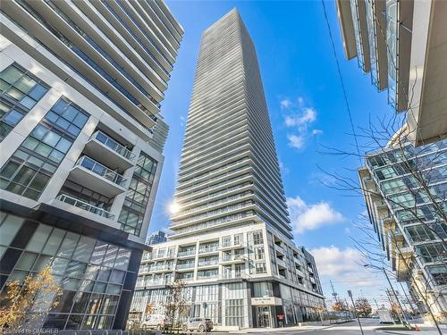 607-70 Annie Craig Drive, Toronto, ON - Outdoor With Balcony With Facade