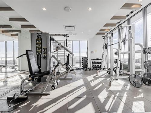 607-70 Annie Craig Drive, Toronto, ON - Indoor Photo Showing Gym Room