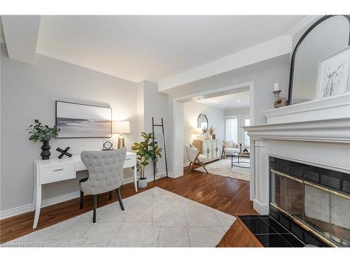 331 Robinson Street, Oakville, ON - Indoor Photo Showing Living Room With Fireplace