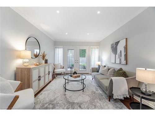 331 Robinson Street, Oakville, ON - Indoor Photo Showing Living Room With Fireplace