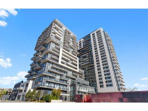 1301-2087 Fairview Street, Burlington, ON - Outdoor With Balcony With Facade