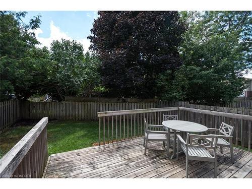 586 Hayward Crescent, Milton, ON - Outdoor With Deck Patio Veranda With Backyard