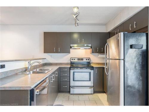 102-1810 Walker'S Line, Burlington, ON - Indoor Photo Showing Kitchen With Stainless Steel Kitchen With Double Sink