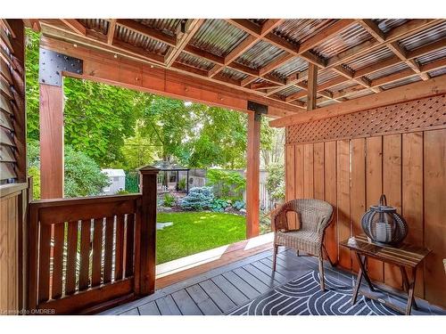 183 Rosslyn Avenue S, Hamilton, ON - Outdoor With Deck Patio Veranda With Exterior