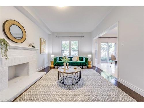 22 Arborfield Lane, Markham, ON - Indoor Photo Showing Living Room With Fireplace