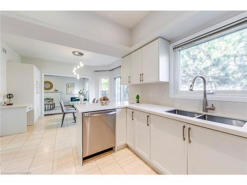 22 Arborfield Lane, Markham, ON - Indoor Photo Showing Kitchen With Double Sink