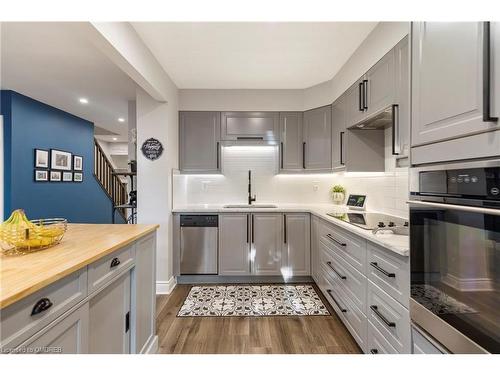 312B Bluevale Street N, Waterloo, ON - Indoor Photo Showing Kitchen With Stainless Steel Kitchen With Upgraded Kitchen