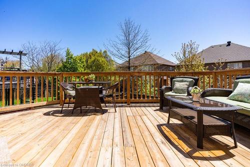 1182 Lindenrock Drive, Oakville, ON - Outdoor With Deck Patio Veranda