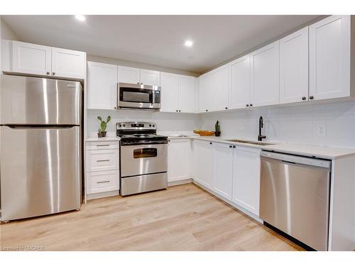 A-303-1083 Main Street E, Hamilton, ON - Indoor Photo Showing Kitchen With Stainless Steel Kitchen