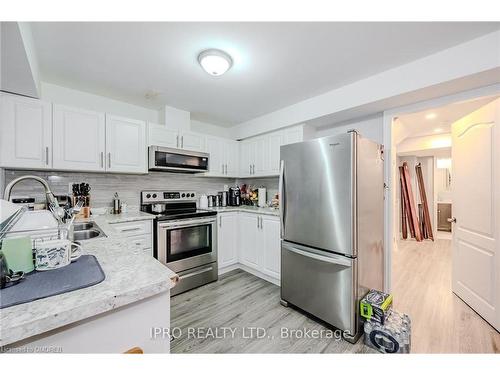 13 Legend Lane, Brampton, ON - Indoor Photo Showing Kitchen With Double Sink