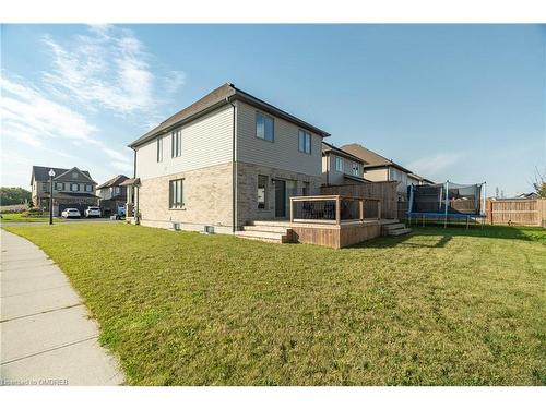 1389 Caen Avenue, Woodstock, ON - Outdoor With Deck Patio Veranda With Exterior