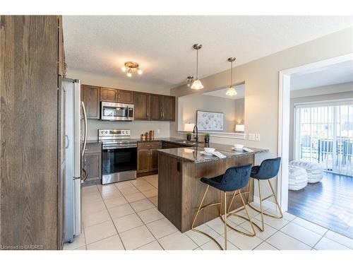 1389 Caen Avenue, Woodstock, ON - Indoor Photo Showing Kitchen With Stainless Steel Kitchen With Upgraded Kitchen