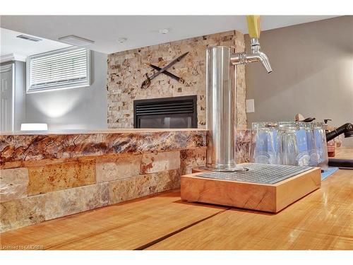 1 Woodspring Court, Flamborough, ON - Indoor With Fireplace