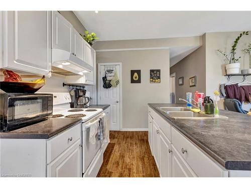 1 Terrace Hill Street, Brantford, ON - Indoor Photo Showing Kitchen With Double Sink