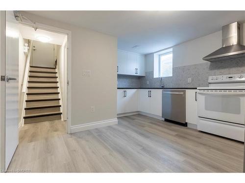 Lower-3 Chalmers Street, St. Catharines, ON - Indoor Photo Showing Kitchen