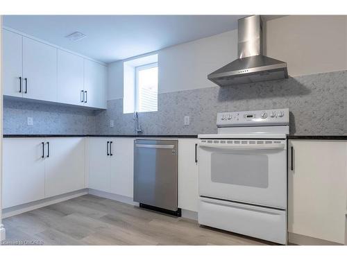 Lower-3 Chalmers Street, St. Catharines, ON - Indoor Photo Showing Kitchen