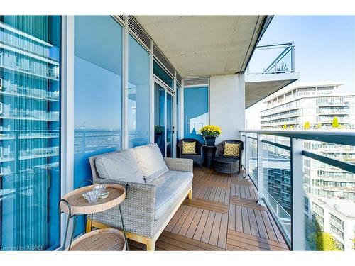 1110-58 Marine Parade Drive, Toronto, ON - Outdoor With Balcony With Exterior