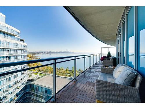 1110-58 Marine Parade Drive, Toronto, ON - Outdoor With Body Of Water With Balcony With Exterior