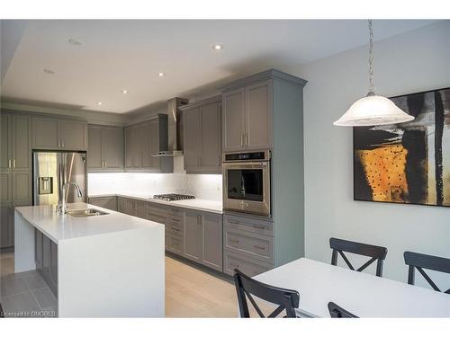 3401 Vernon Powell Drive Drive, Oakville, ON - Indoor Photo Showing Kitchen With Double Sink