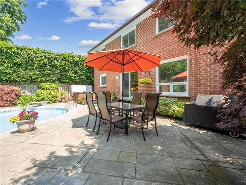 3569 Belvedere Crescent, Mississauga, ON - Outdoor With In Ground Pool With Deck Patio Veranda