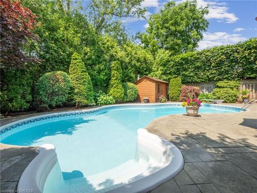 3569 Belvedere Crescent, Mississauga, ON - Outdoor With In Ground Pool With Backyard