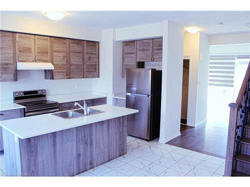 73 Holder Drive, Brantford, ON - Indoor Photo Showing Kitchen With Double Sink