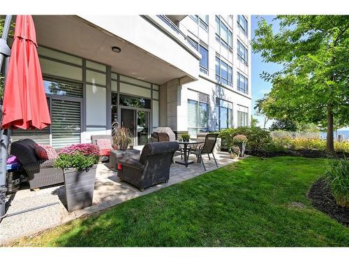 129-3500 Lakeshore Road W, Oakville, ON - Outdoor With Deck Patio Veranda