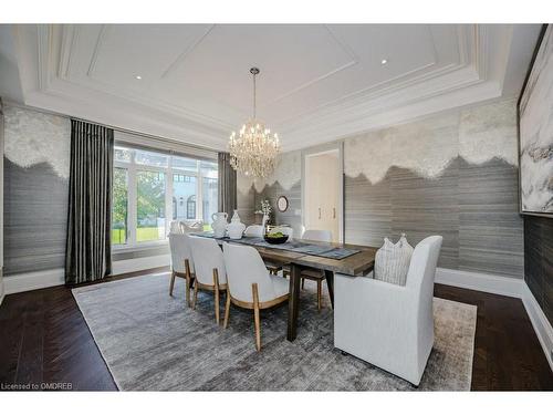 1207 Lakeshore Road W, Oakville, ON - Indoor Photo Showing Dining Room