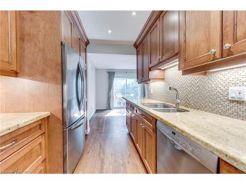 2262 Carol Road, Oakville, ON - Indoor Photo Showing Kitchen With Double Sink