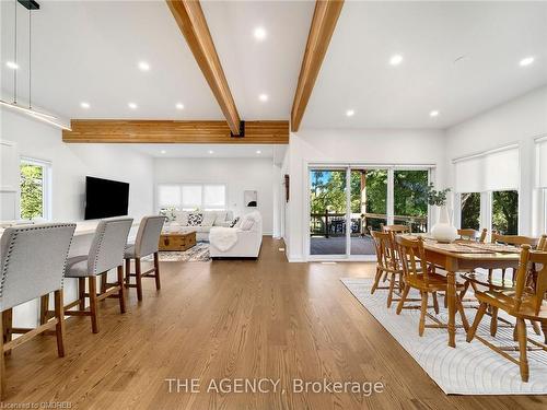 3963 Hilltop Road, Ramara, ON - Indoor Photo Showing Dining Room