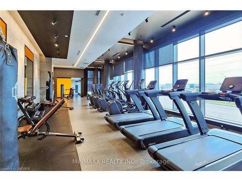 1604B-4655 Metcalfe Avenue Avenue, Mississauga, ON - Indoor Photo Showing Gym Room