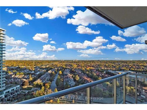 1604B-4655 Metcalfe Avenue Avenue, Mississauga, ON - Outdoor With Balcony With View