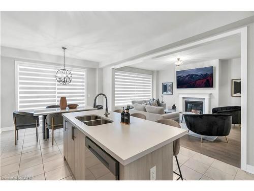 1058 Thompson Drive, Oshawa, ON - Indoor Photo Showing Other Room With Fireplace