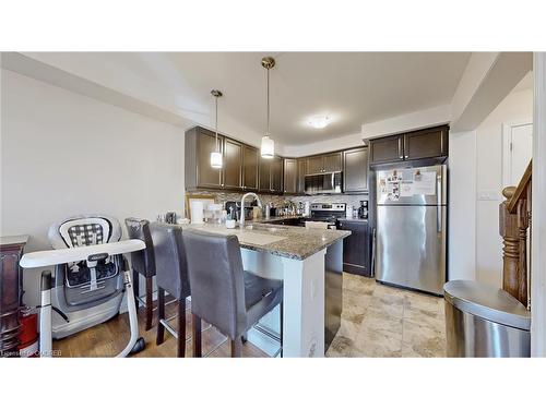 280 Sarah Cline Drive, Oakville, ON - Indoor Photo Showing Kitchen With Stainless Steel Kitchen With Upgraded Kitchen