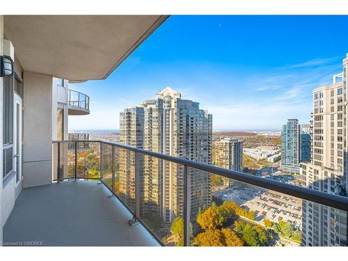 25 Kingsbridge Gardens Circle, Mississauga, ON - Outdoor With Balcony With View With Exterior