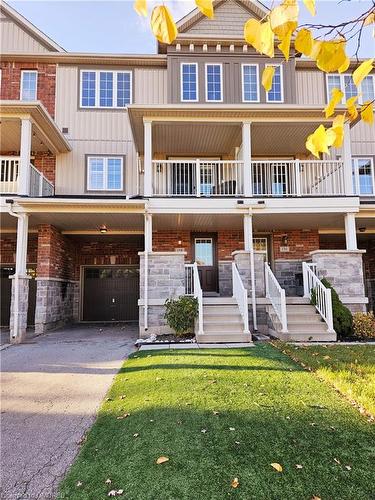 158 Truedell Circle, Waterdown, ON - Outdoor With Balcony With Facade