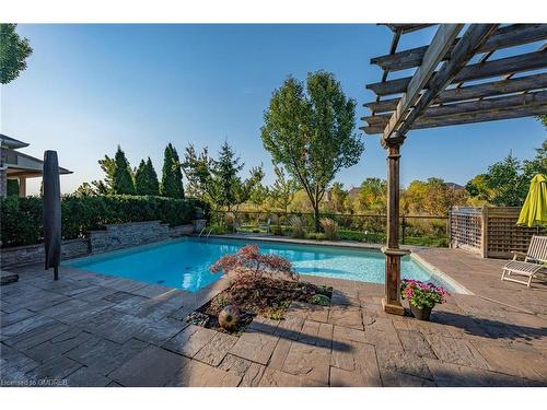 10 Orchid Avenue, Georgetown, ON - Outdoor With In Ground Pool With Backyard