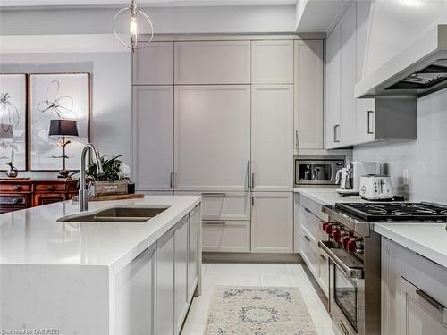 184 Dorval Drive, Oakville, ON - Indoor Photo Showing Kitchen With Double Sink