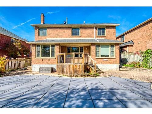 1312 Fieldcrest Lane, Oakville, ON - Outdoor With Deck Patio Veranda