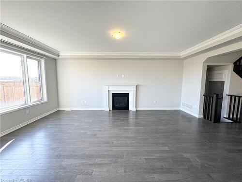 159 Histand Trail, Kitchener, ON - Indoor Photo Showing Living Room With Fireplace