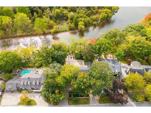 416 Trafalgar Road, Oakville, ON - Outdoor With In Ground Pool With View