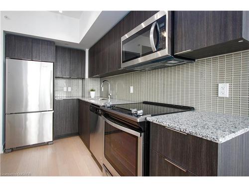 2306-20 Shore Breeze Drive, Toronto, ON - Indoor Photo Showing Kitchen With Upgraded Kitchen