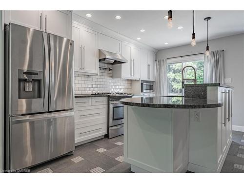 38 Black Walnut Drive, Kitchener, ON - Indoor Photo Showing Kitchen With Stainless Steel Kitchen With Upgraded Kitchen