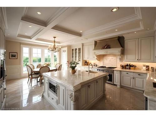 1092 Argyle Drive, Oakville, ON - Indoor Photo Showing Kitchen With Upgraded Kitchen