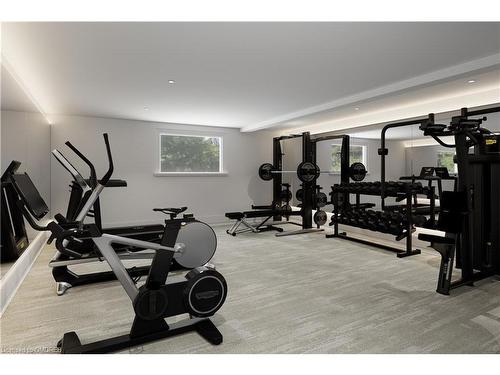 1092 Argyle Drive, Oakville, ON - Indoor Photo Showing Gym Room