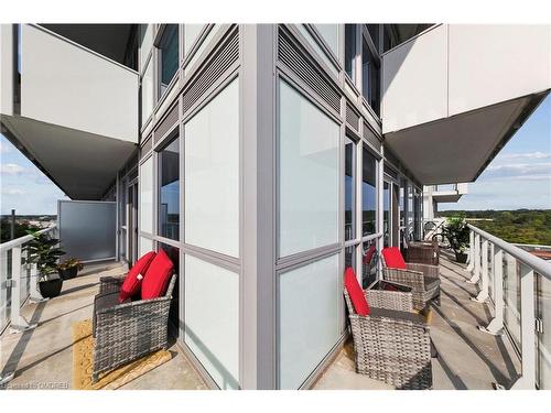 705-65 Speers Road, Oakville, ON - Outdoor With Balcony With Exterior